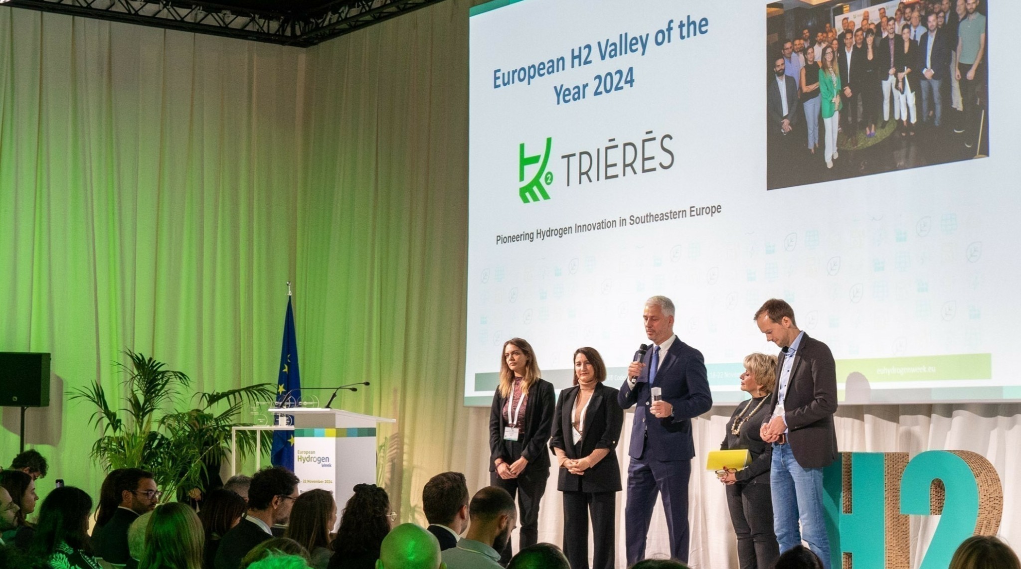 Motor Oil: «Κοιλάδα Υδρογόνου της χρονιάς» για το 2024 ανακηρύχθηκε το έργο TRIĒRĒS