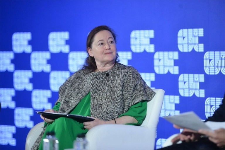 Δασκαλαντωνάκη (Grecotel) στο συνέδριο Greece Talks: Οι Έλληνες ξενοδόχοι τα καταφέρνουν πολύ καλά