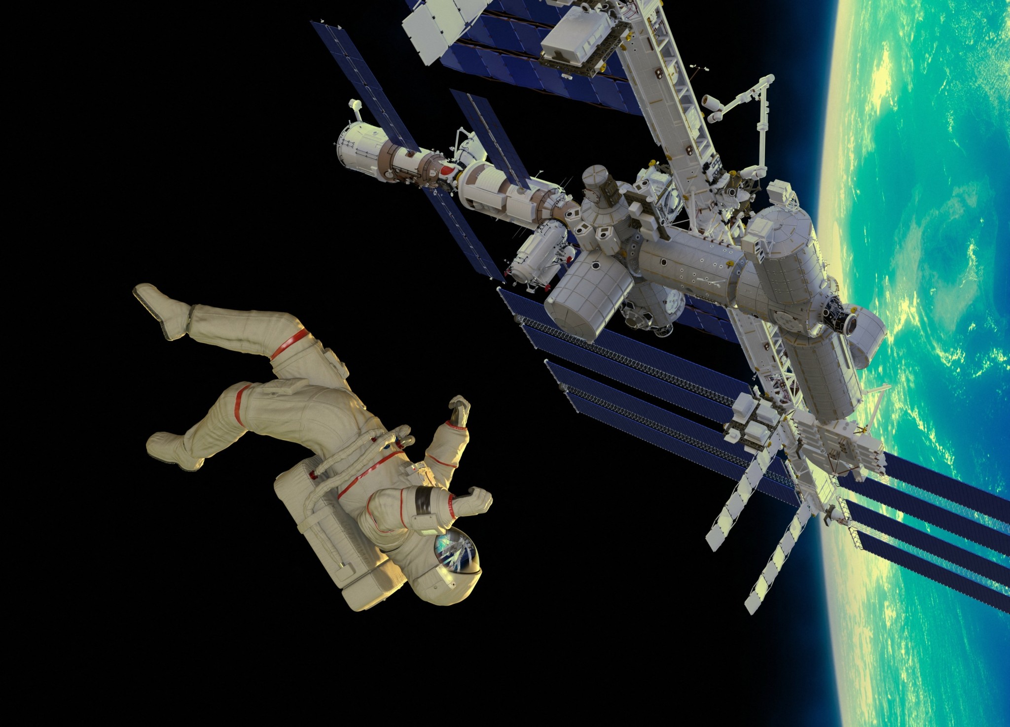 Ο αγώνας δρόμου κροίσων για τη διαδοχή του Διεθνούς Διαστημικού Σταθμού