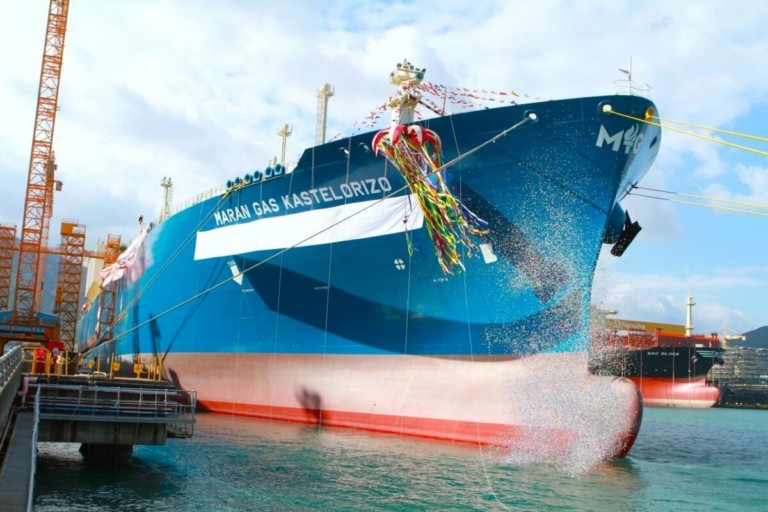 Μαρία Αγγελικούση: Υπό ελληνική σημαία το νεότευκτο LNG carrier «Maran Gas Kastelorizo»