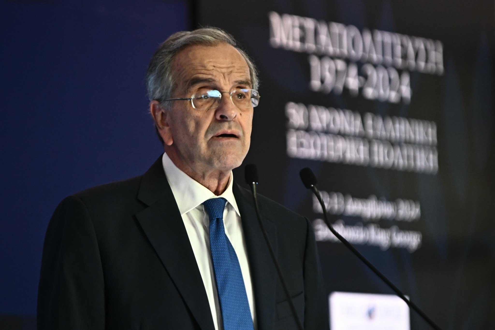 Σαμαράς: Προσανατολίζεται σε αποχή από την ψηφοφορία για τον προϋπολογισμό