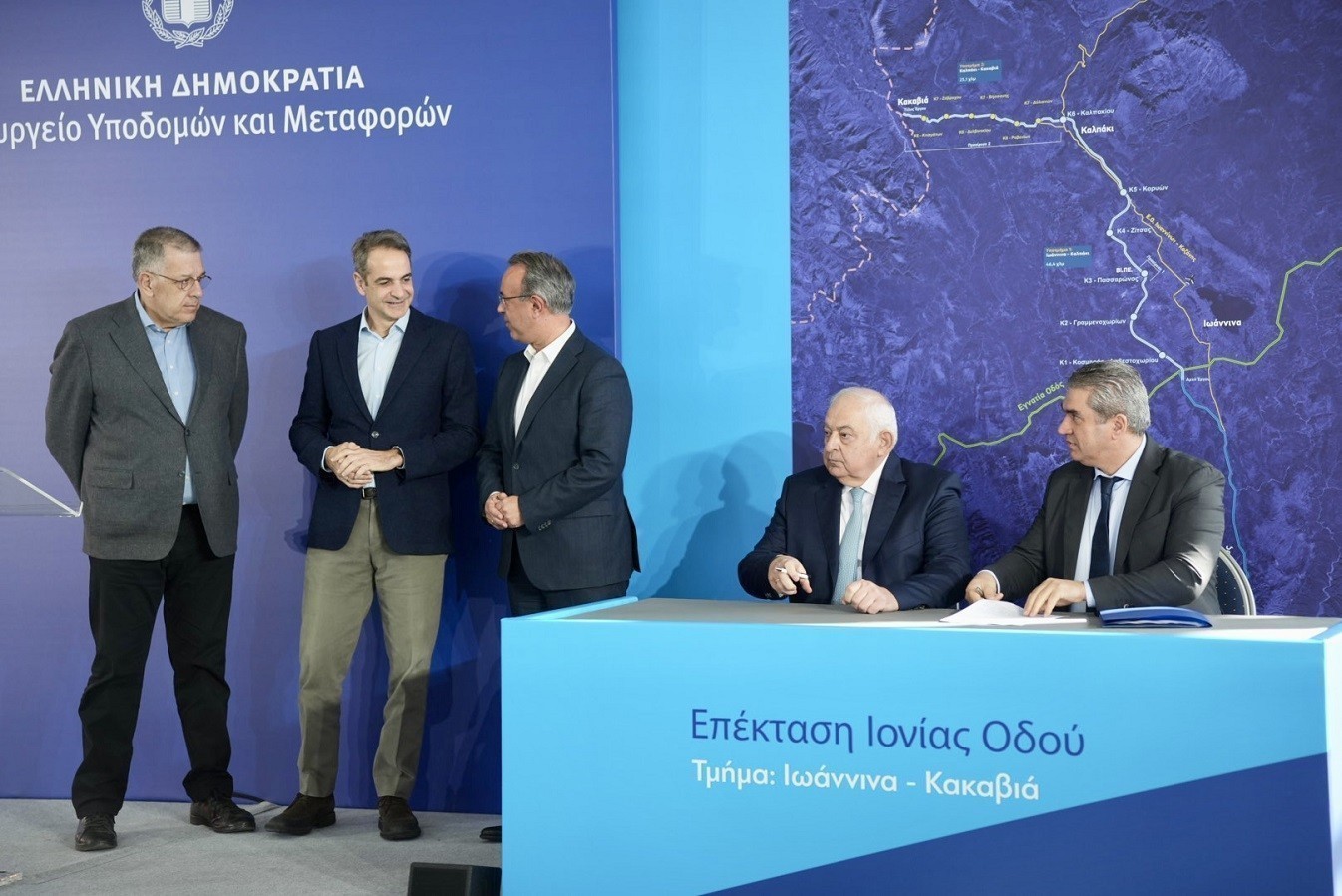 Σταϊκούρας: Νέα υποδομή για την Ήπειρο ο αυτοκινητόδρομος Ιωάννινα – Κακαβιά (pics)