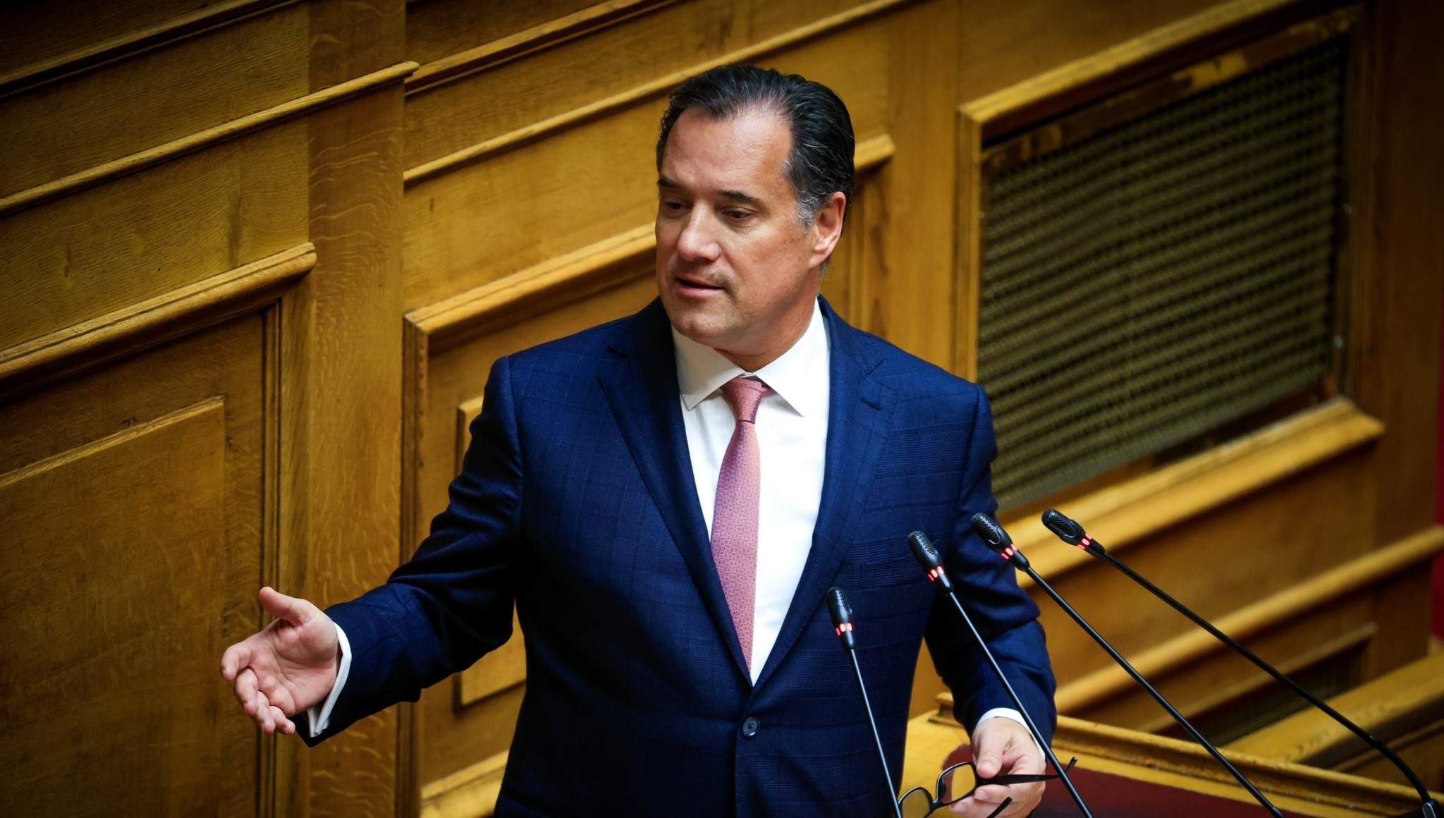 Γεωργιάδης: Η εξεταστική για τον ΟΠΕΚΕΠΕ είναι θλιβερή γιατί συμμετέχει η κυρία Κωνσταντοπούλου (vid)