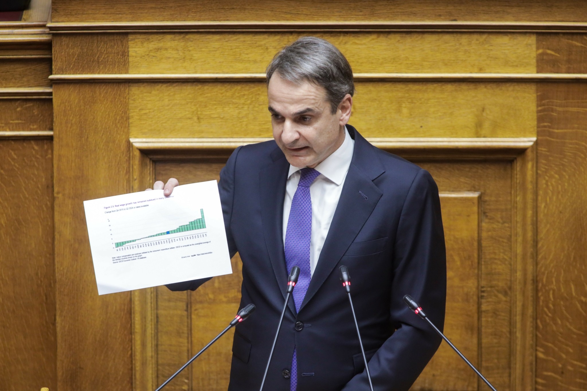 Στην ομιλία Μητσοτάκη για τον Προϋπολογισμό οι ανακοινώσεις για τις τράπεζες και τις προμήθειες