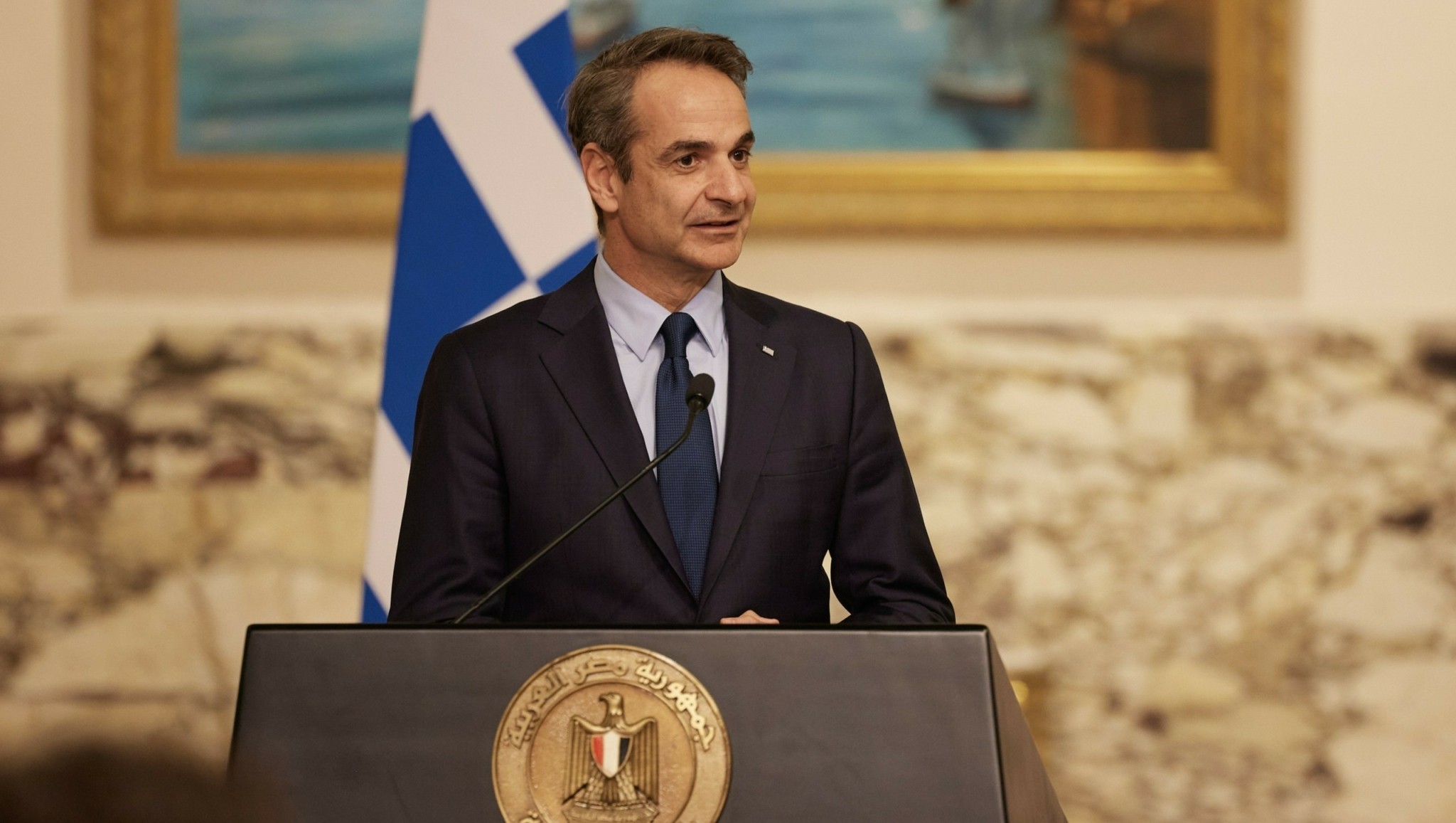 Μητσοτάκης από Κάιρο: Εκτιμούμε τη συνεισφορά της Αιγύπτου σε σχέση με τη Λιβύη (upd)