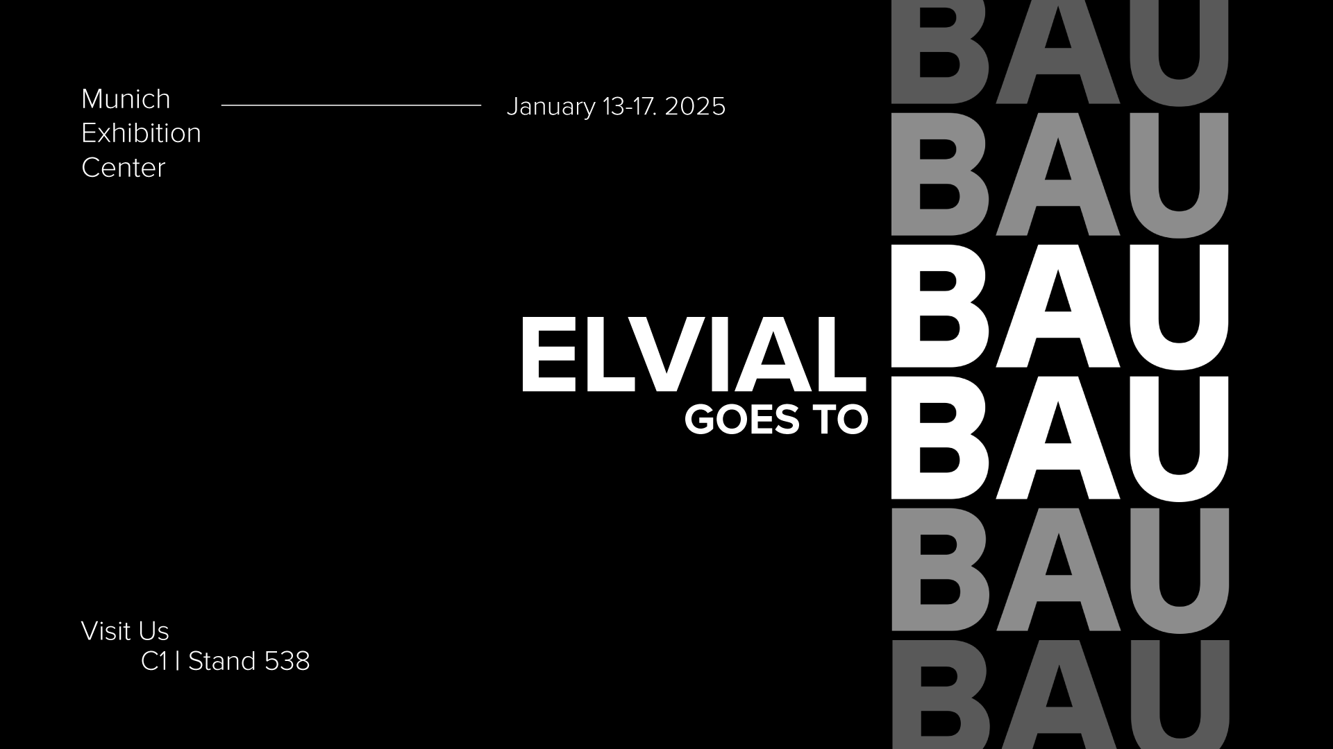 Η ELVIAL συμμετέχει στην κορυφαία διεθνή έκθεση BAU 2025