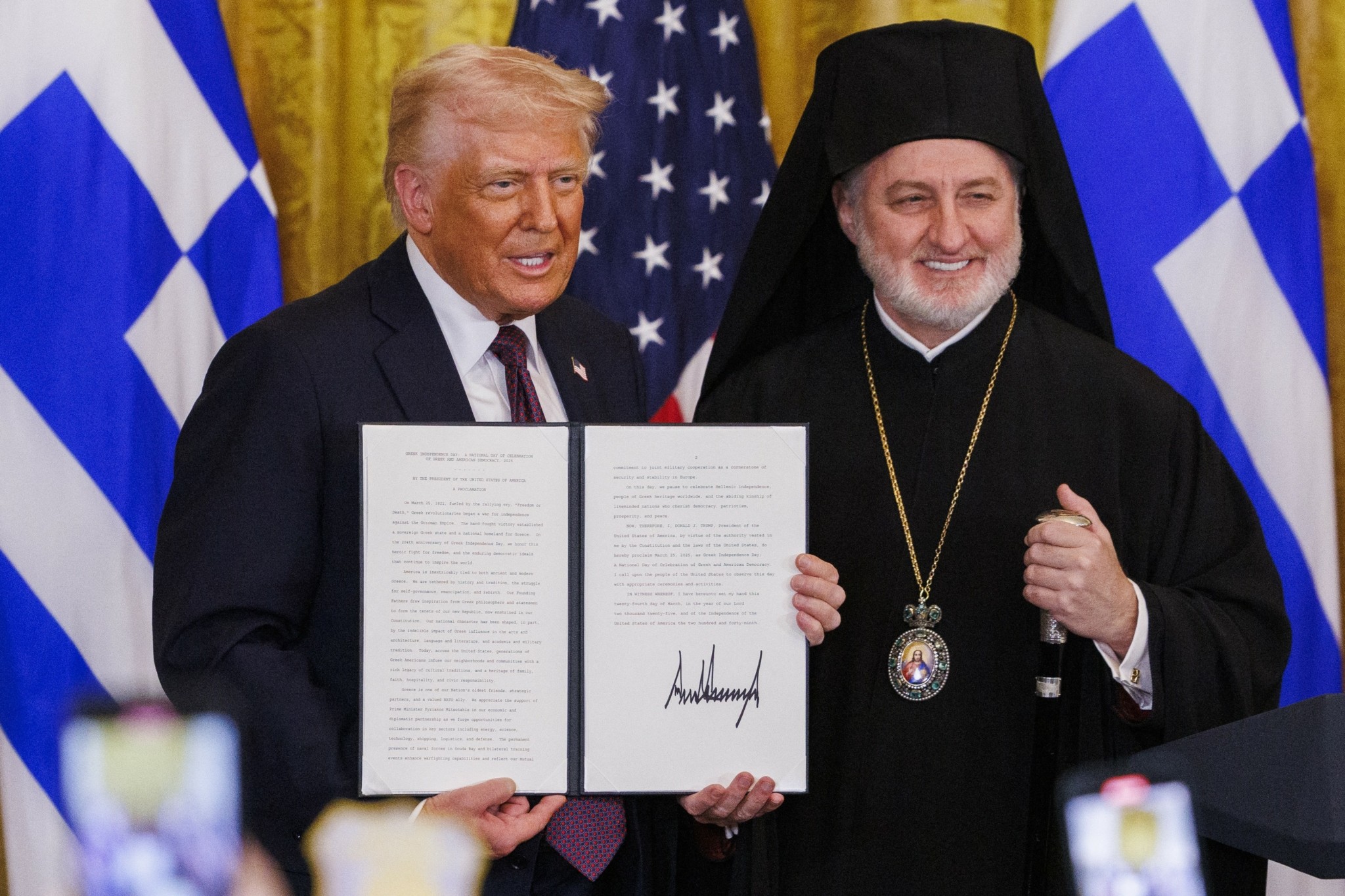 Διακήρυξη Τραμπ για την Ημέρα της Ελληνικής Ανεξαρτησίας: Η στρατιωτική συνεργασία ΗΠΑ-Ελλάδας ακρογωνιαίος λίθος για την ασφάλεια στην Ευρώπη