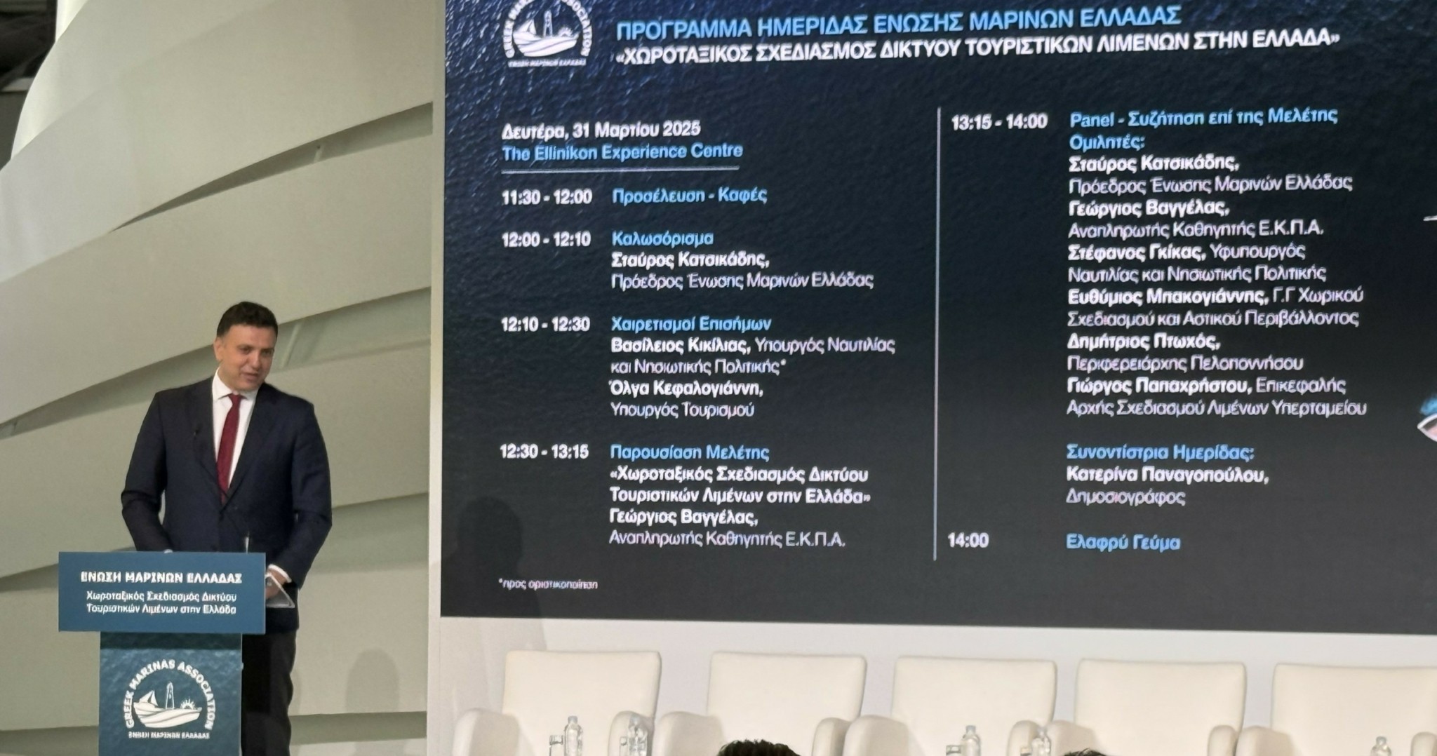 Ένωση μαρινών: Έρευνα για τον χωροταξικό σχεδιασμό Δικτύου Τουριστικών Λιμένων στην Ελλάδα (πίνακες)