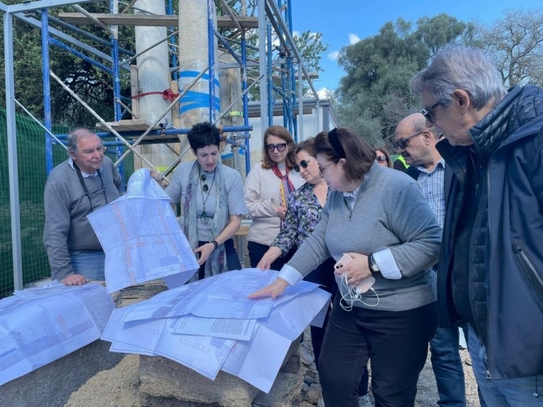 Μενδώνη: Σε εξέλιξη τα έργα συντήρησης στην Αρχαία Ολυμπία – Στα €8,5 εκατ. ο προϋπολογισμός