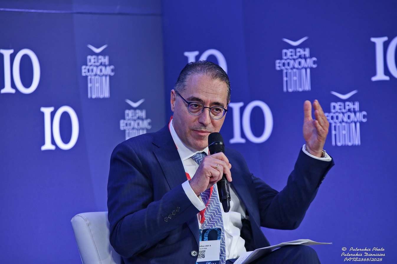 TÜV AUSTRIA: Ο Ιωάννης Καλλιάς στο Delphi Economic Forum X