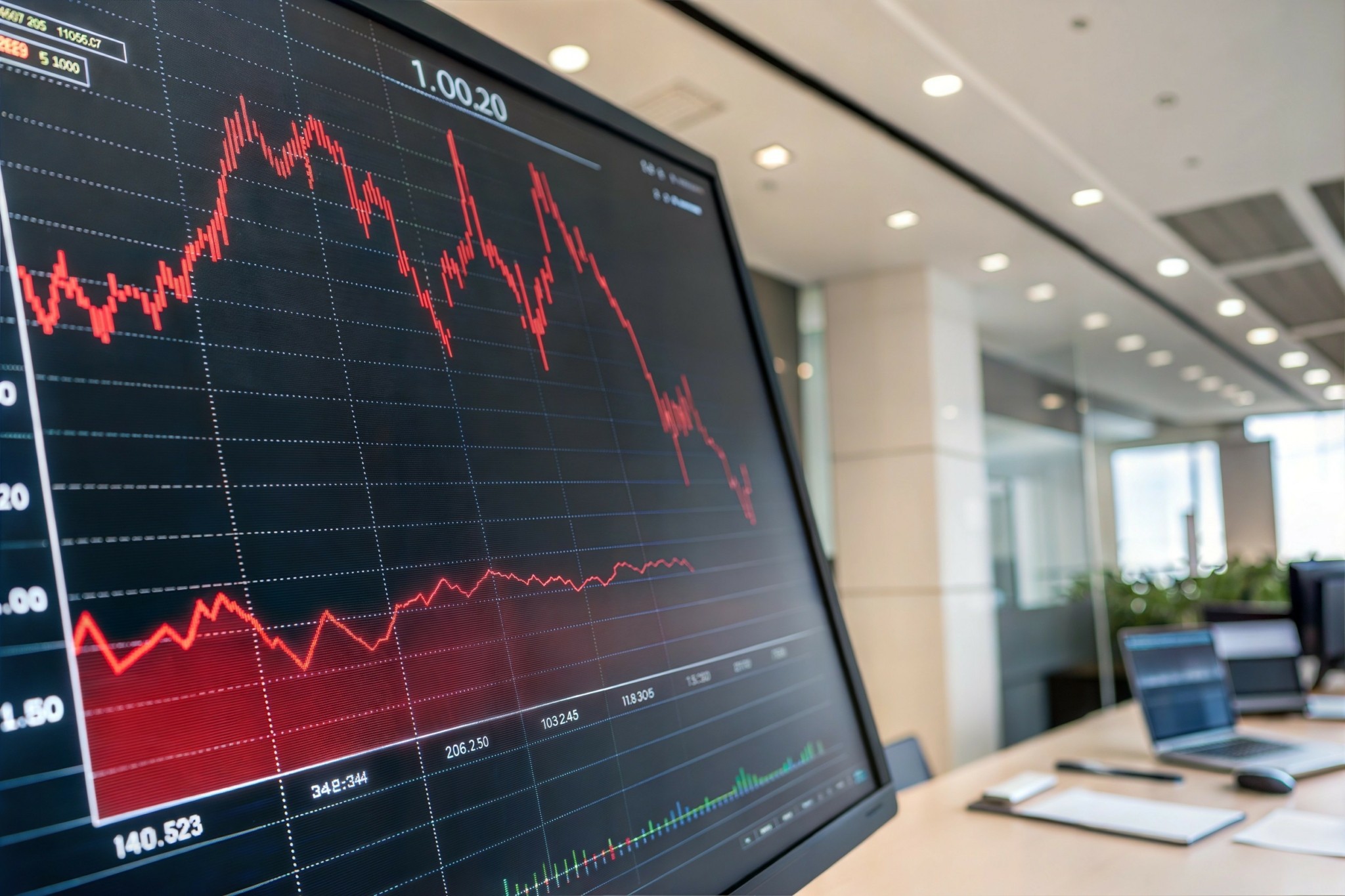 Πτώση 600 μονάδων για τα futures του Dow