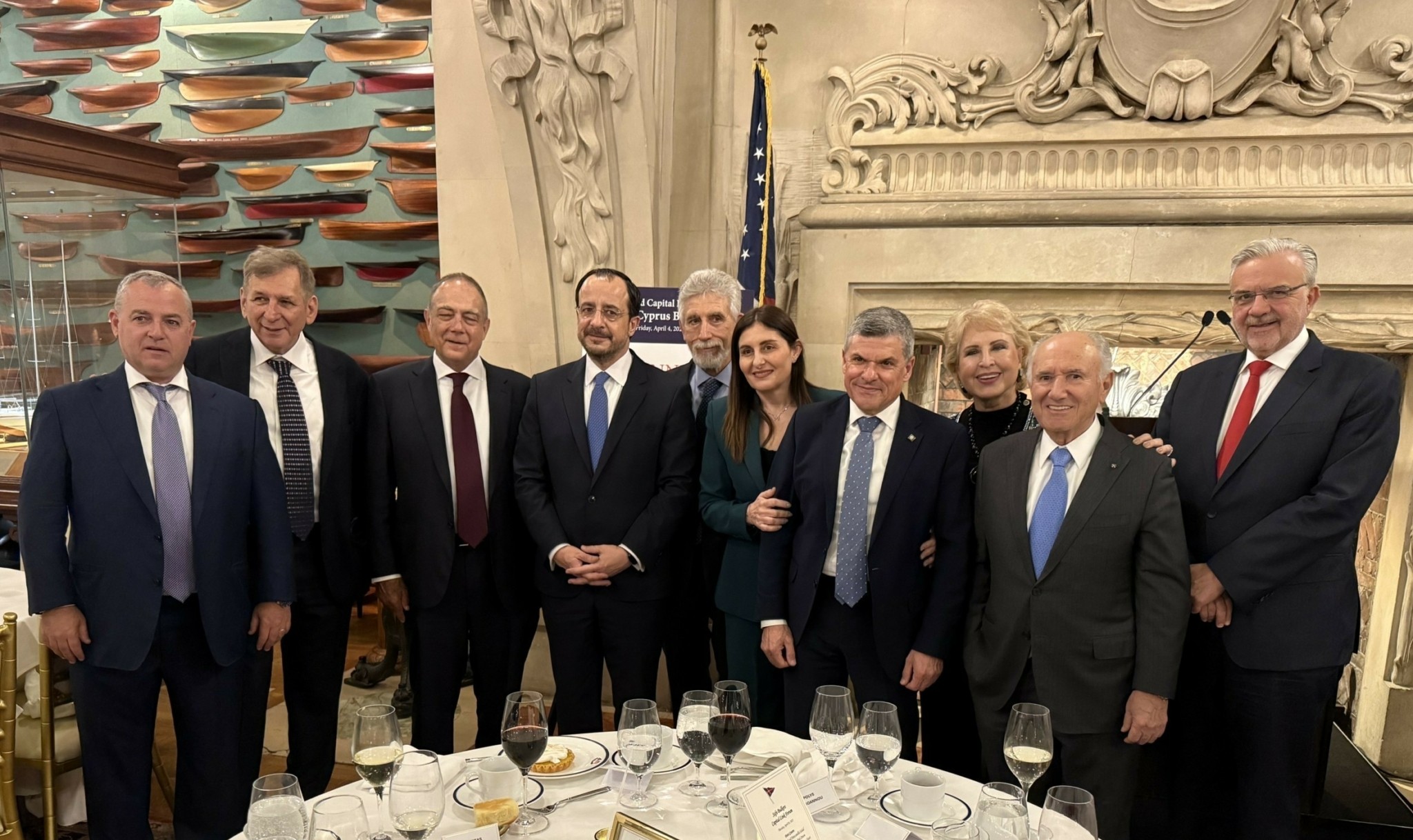 Χριστοδουλίδης σε Αμερικανούς επενδυτές: Η Κύπρος γέφυρα σταθερότητας, ανάπτυξης και καινοτομίας στην Ανατολική Μεσόγειο (pics)