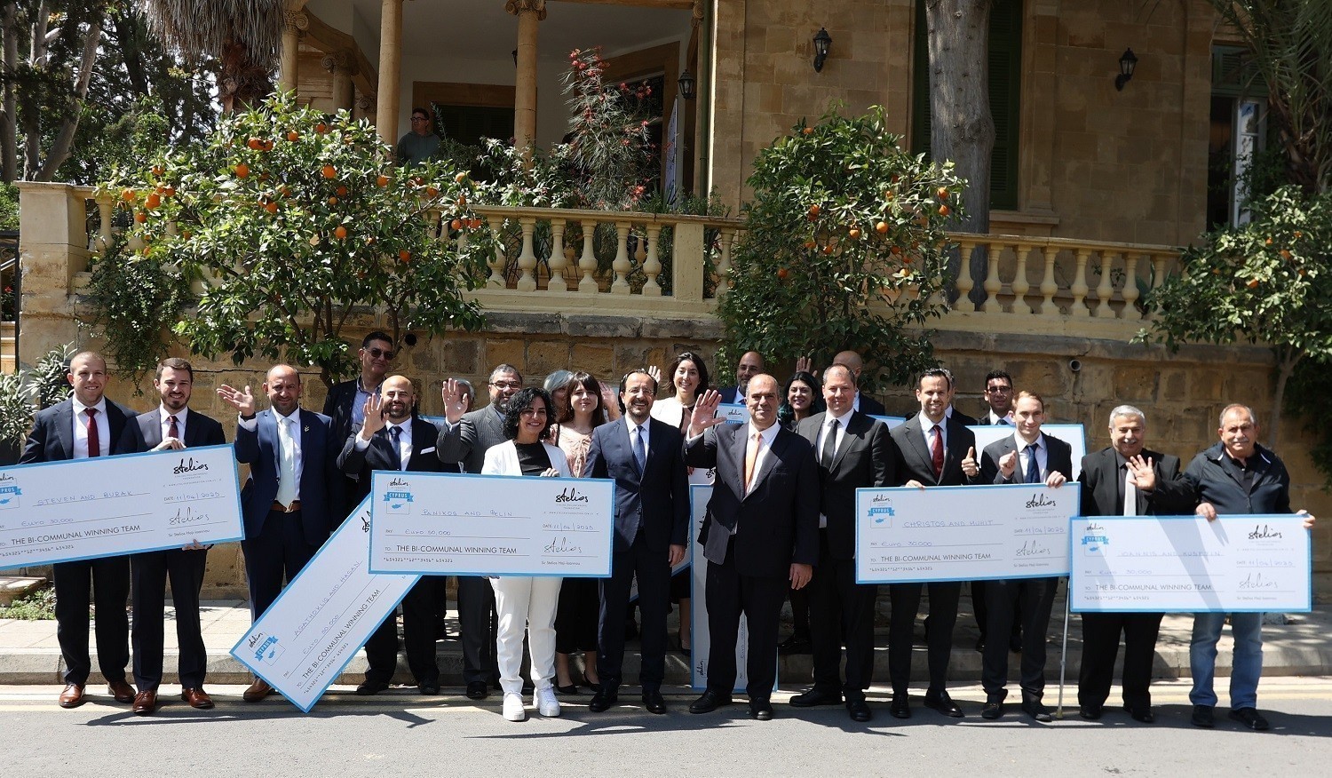 Sir Στέλιος Χατζηιωάννου: Βράβευσε τους νικητές των “Stelios Bi – Communal Awards” παρουσία του Προέδρου Κυπριακής Δημοκρατίας Νίκου Χριστοδουλίδη (pics)