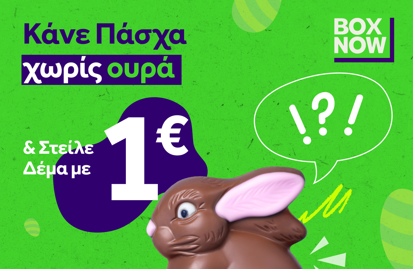 Η BOX NOW γιορτάζει το Πάσχα με μοναδικές προσφορές αποστολής δεμάτων
