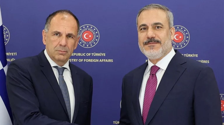 Γεραπετρίτης και Φιντάν καθόρισαν τα επόμενα βήματα πριν την επίσκεψη Ερντογάν στα κατεχόμενα