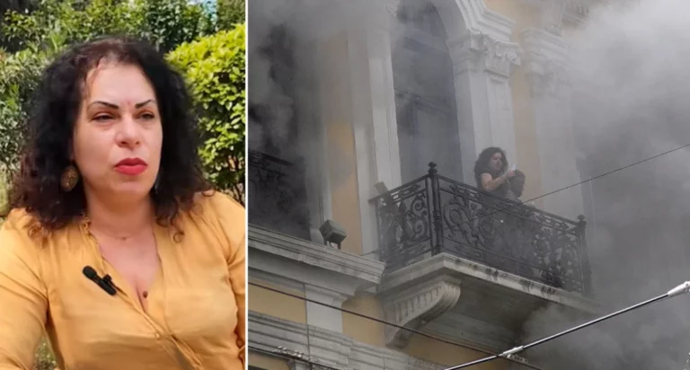 H γυναίκα στο μπαλκόνι της Marfin περιγράφει τι συνέβη στις 5 Μαΐου 2010