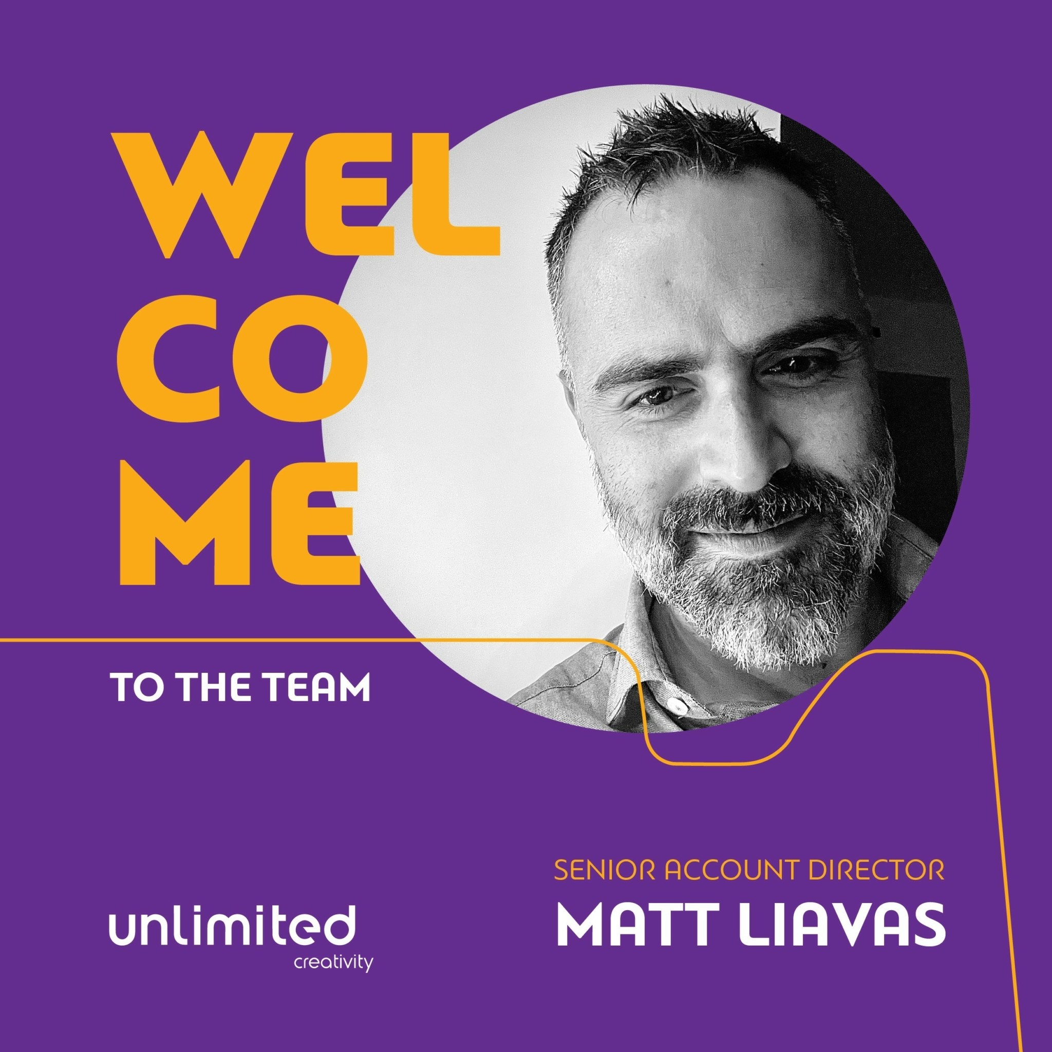 Unlimited Creativity: Νέος Senior Account Director ο Ματ Λιάβας