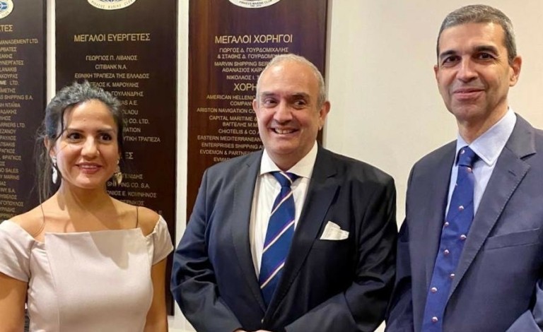 Ελληνοβρετανικό μήνυμα για το μέλλον της ναυτιλίας: «Η επόμενη γενιά είναι το κλειδί» (pics)