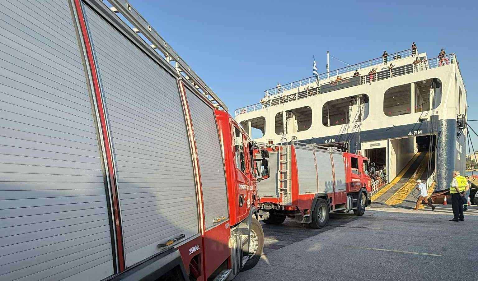 Η Attica Group στηρίζει το Πυροσβεστικό Σώμα στη μάχη με τη φωτιά στη Χίο