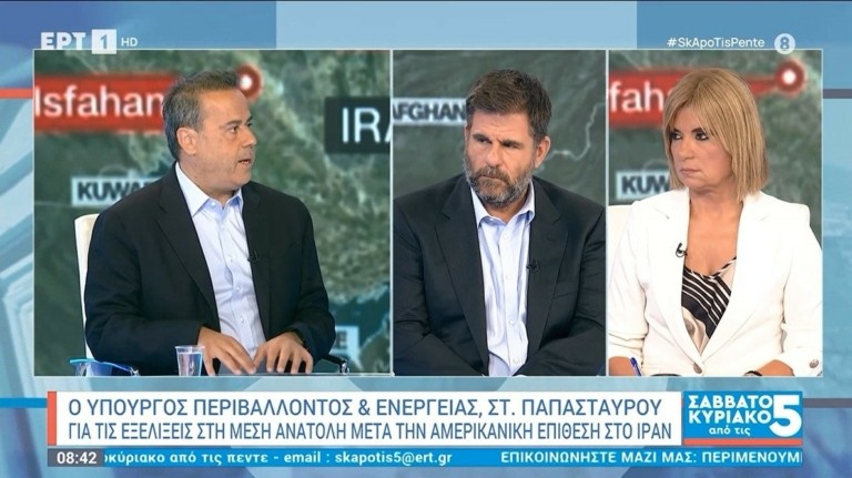 Παπασταύρου: Καθοριστική καμπή για τη διαμόρφωση των εξελίξεων στη Μ. Ανατολή η στοχευμένη επίθεση των ΗΠΑ