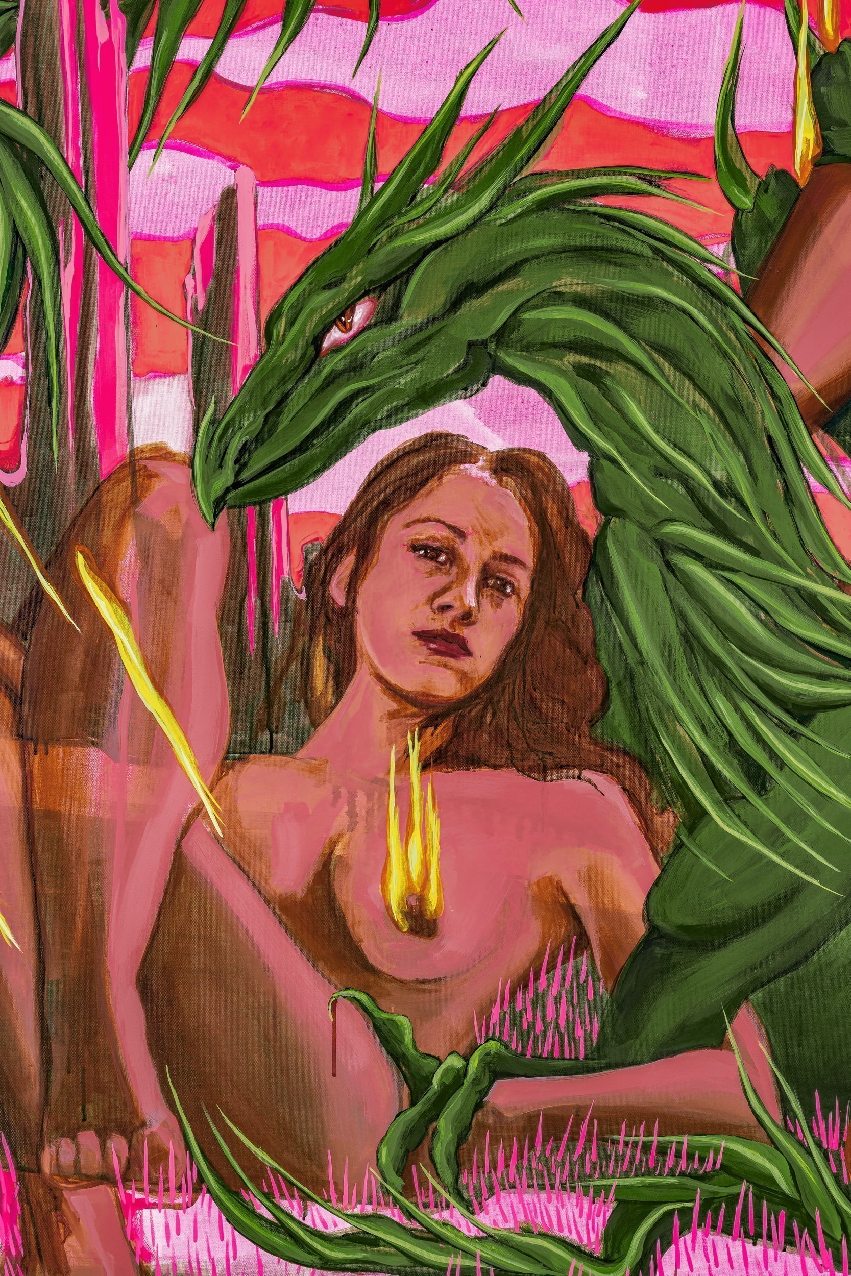 Τα “κακά κορίτσια” κυριαρχούν στους πίνακες της Στέλλας Καπεζάνου