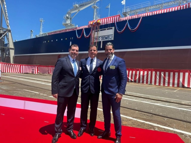 IONIC: Παρέλαβε το νεότευκτο δεξαμενόπλοιο IONIC SEMELI από το ιαπωνικό ναυπηγείο NSY/JMU (pics)