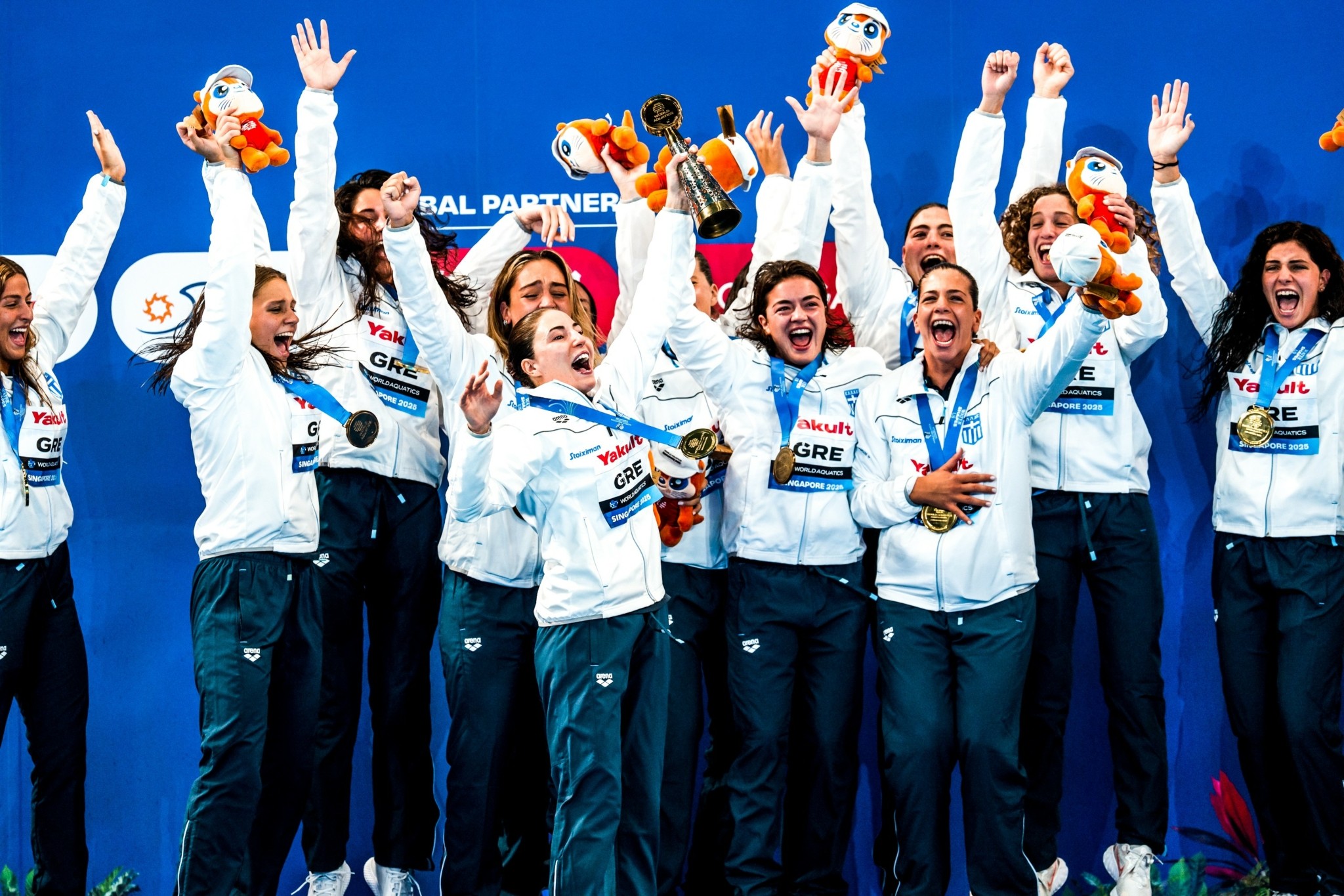 Απίστευτη επιτυχία: Η Ελλάδα παγκόσμια πρωταθλήτρια στο πόλο γυναικών (upd)