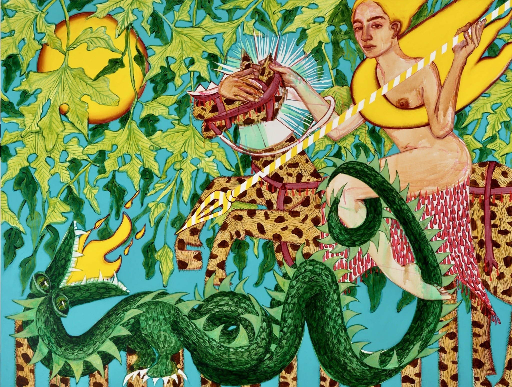 Τα “κακά κορίτσια” κυριαρχούν στους πίνακες της Στέλλας Καπεζάνου