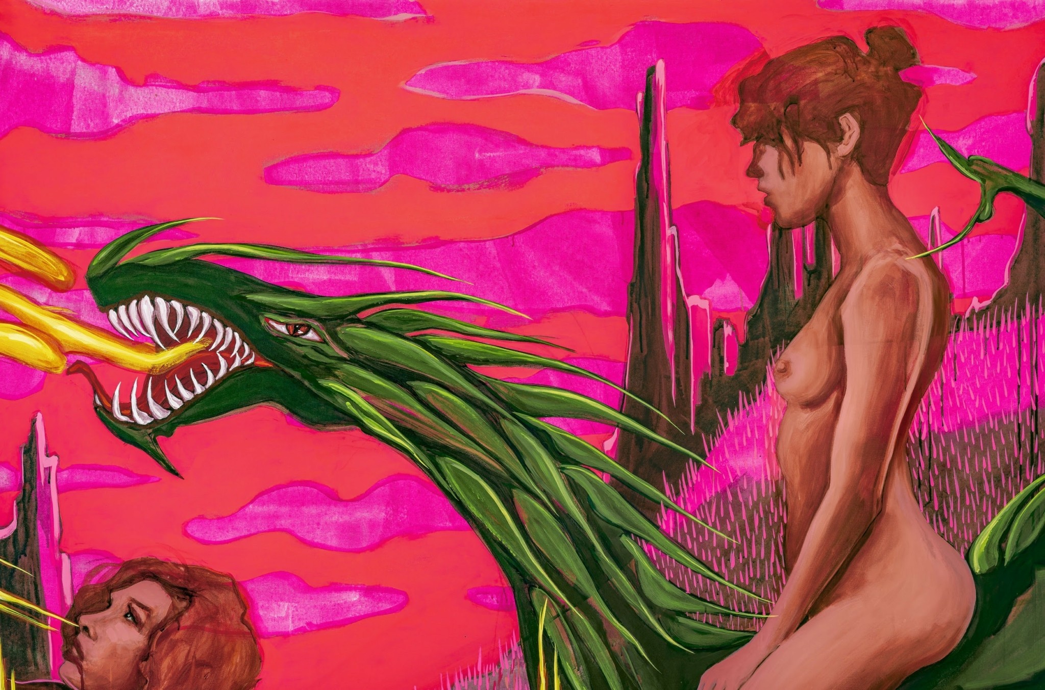 Τα “κακά κορίτσια” κυριαρχούν στους πίνακες της Στέλλας Καπεζάνου