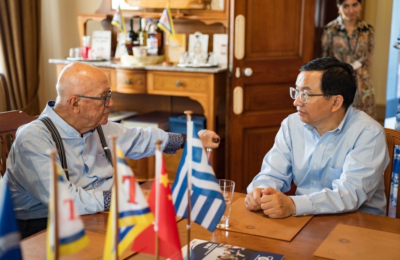 Cptn Παναγιώτης Τσάκος: Ελληνοκινεζική σύμπραξη για τη ναυτική εκπαίδευση (pics)