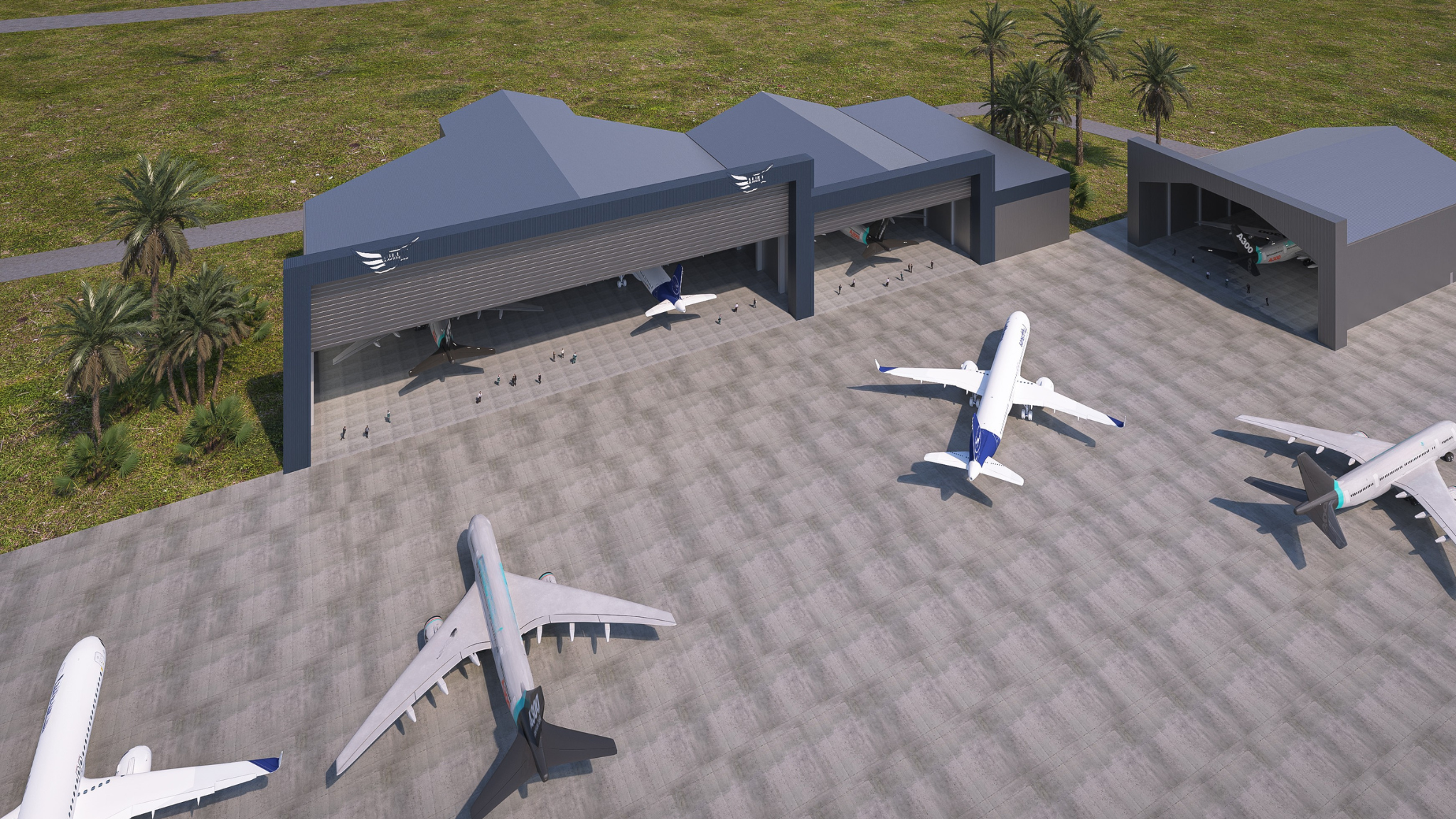 Νέα επένδυση από την Bird Aviation με την κατασκευή τρίτου υποστέγου στο παλαιό αεροδρόμιο Λάρνακας