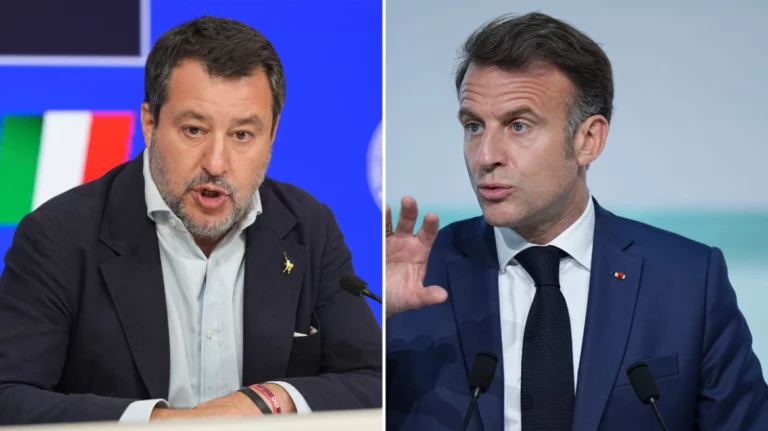 Διπλωματική ένταση Γαλλίας – Ιταλίας μετά την ατάκα Σαλβίνι «να πάει ο Μακρόν με κράνος και τουφέκι στην Ουκρανία»