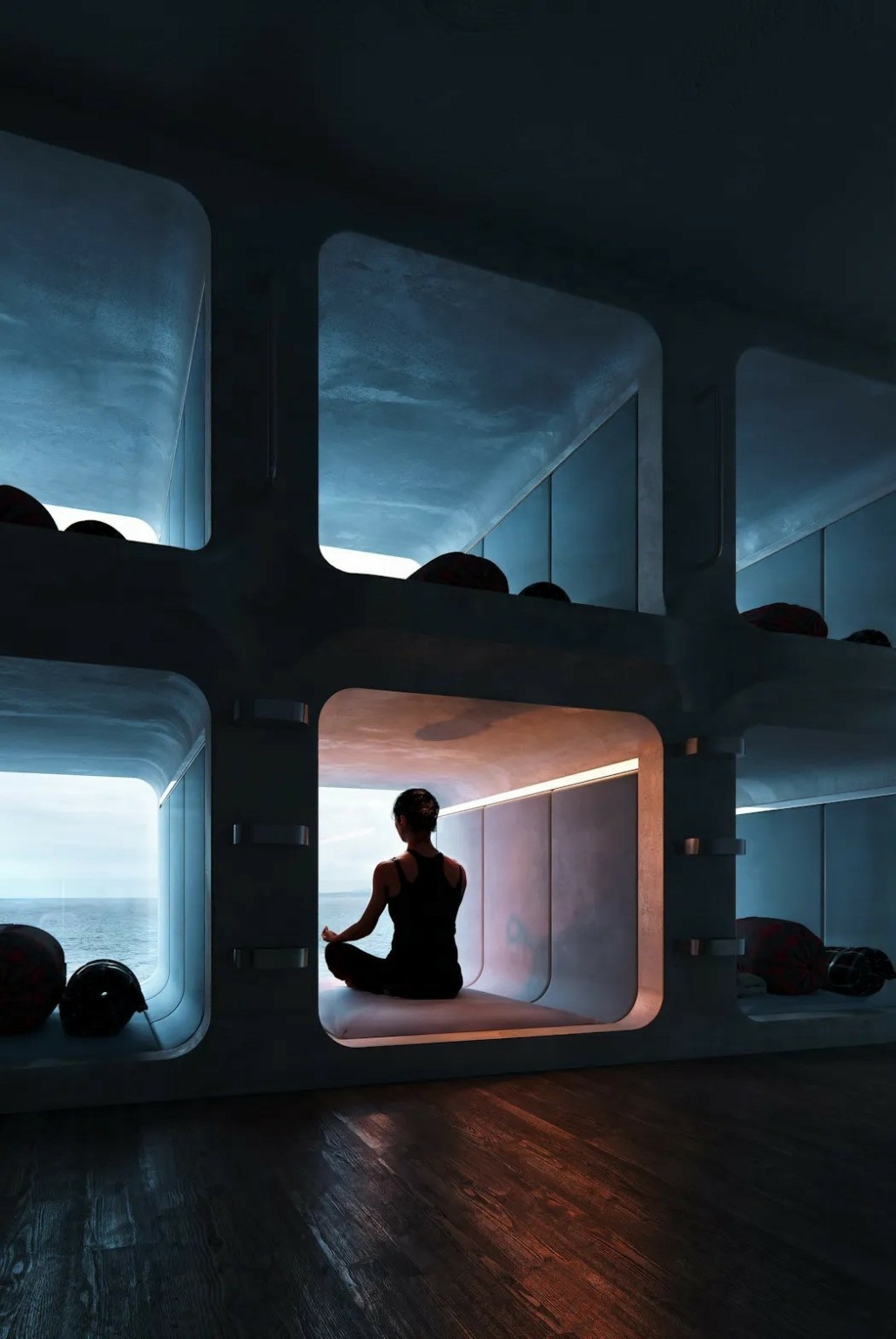 Ενα κλειστό κλαμπ μόνο για μέλη σε ένα μαγικό κτίριο στην άκρη ενός γκρεμού