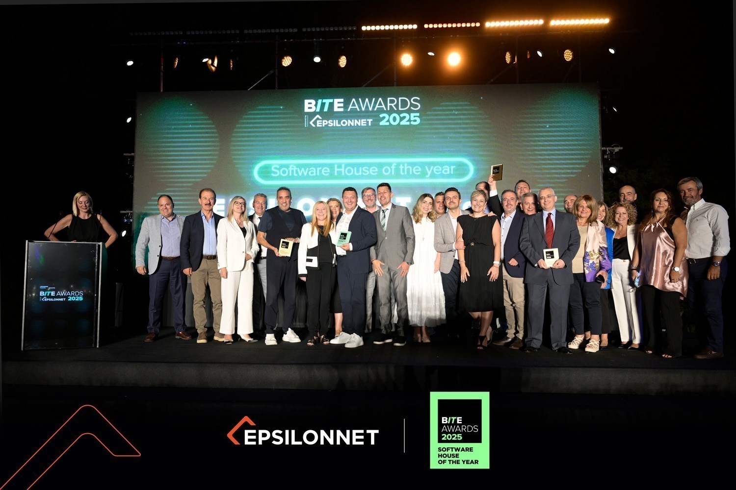 Όμιλος EPSILON NET: Για 5η συνεχή χρονιά «Software House of the Year» στα BITE Awards