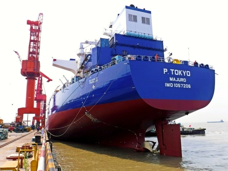 Η Performance Shipping παρέλαβε το νεότευκτο δεξαμενόπλοιο M/T P. Tokyo (pics)