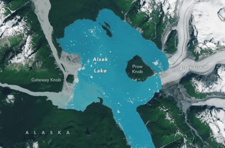 Αλάσκα: Οι πάγοι λιώνουν και αποκαλύπτουν ένα νέο νησί (pic)