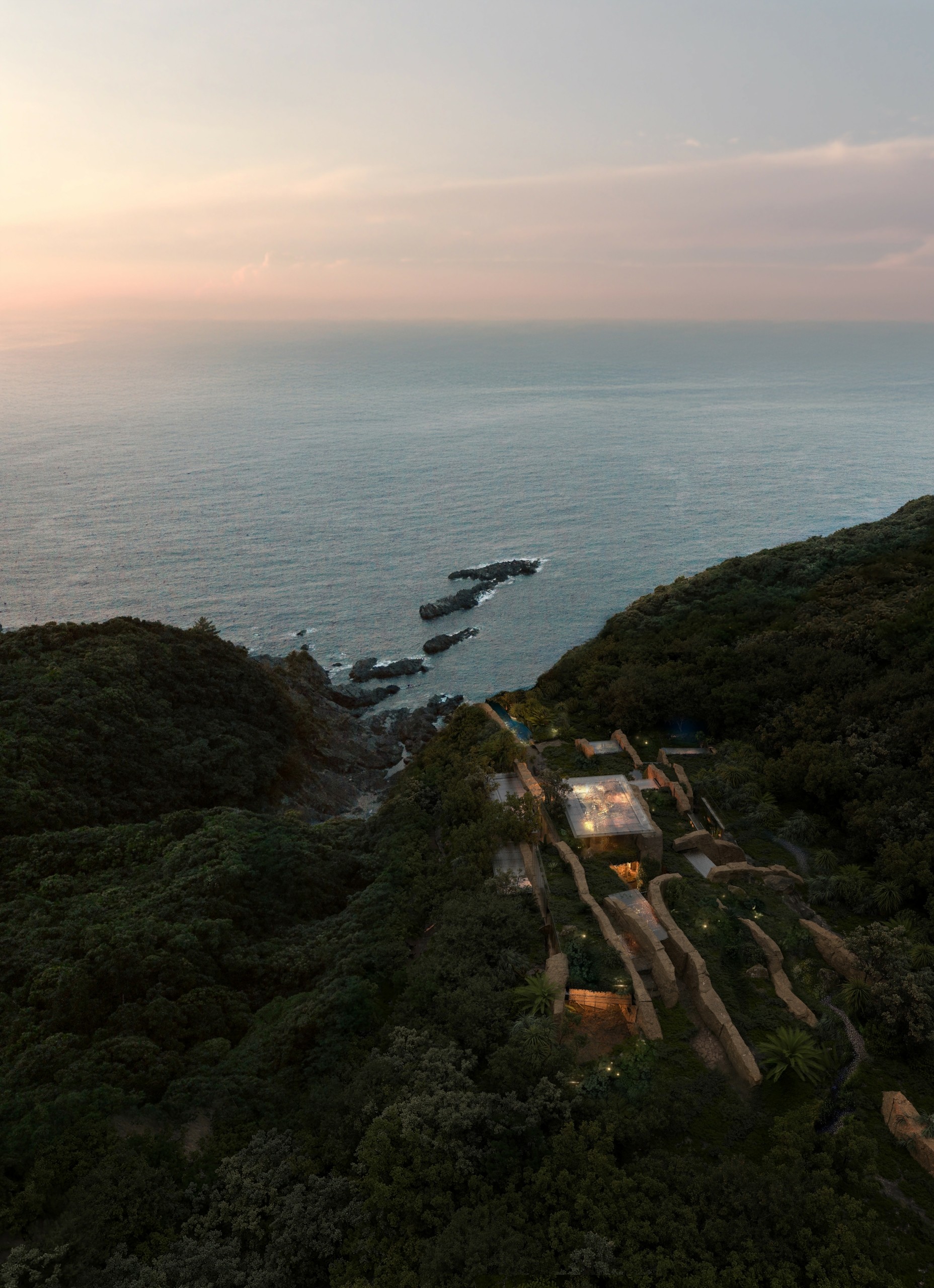 Η γυάλινη κατοικία που σχεδιάζει ο μεγάλος Jean Nouvel στο παραδεισένιο νησί της Ιαπωνίας