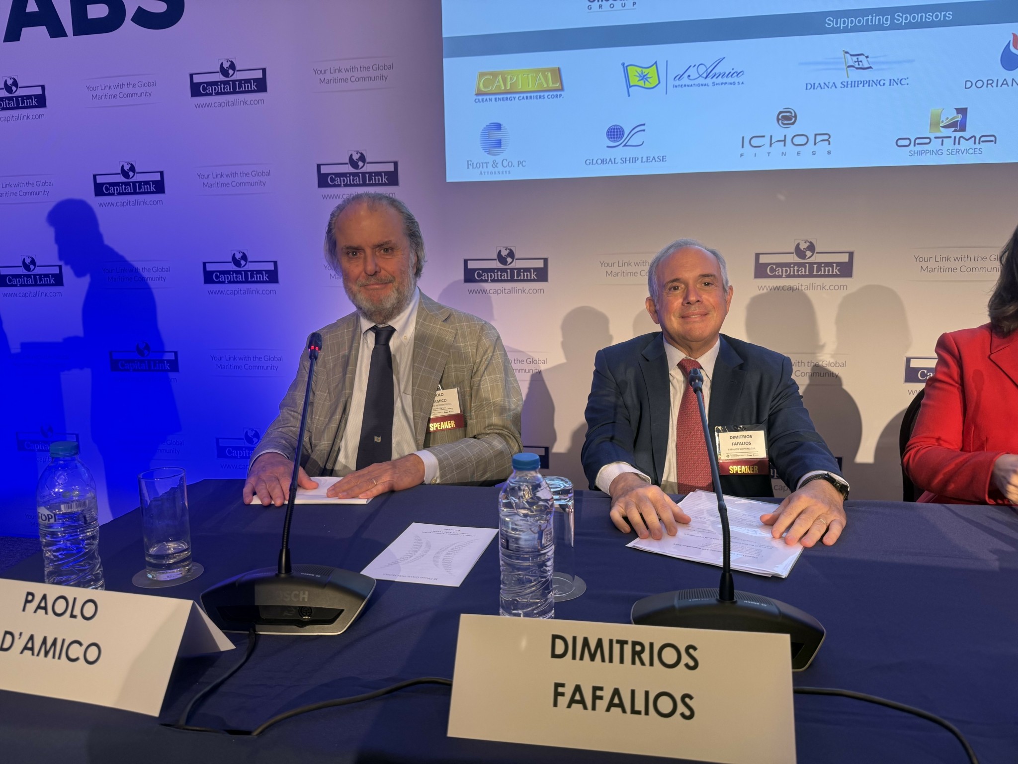 Φαφαλιός-D’Amico: «Η ναυτιλία δεν μπορεί να απανθρακοποιηθεί με ευχές και θεωρίες» (pics)