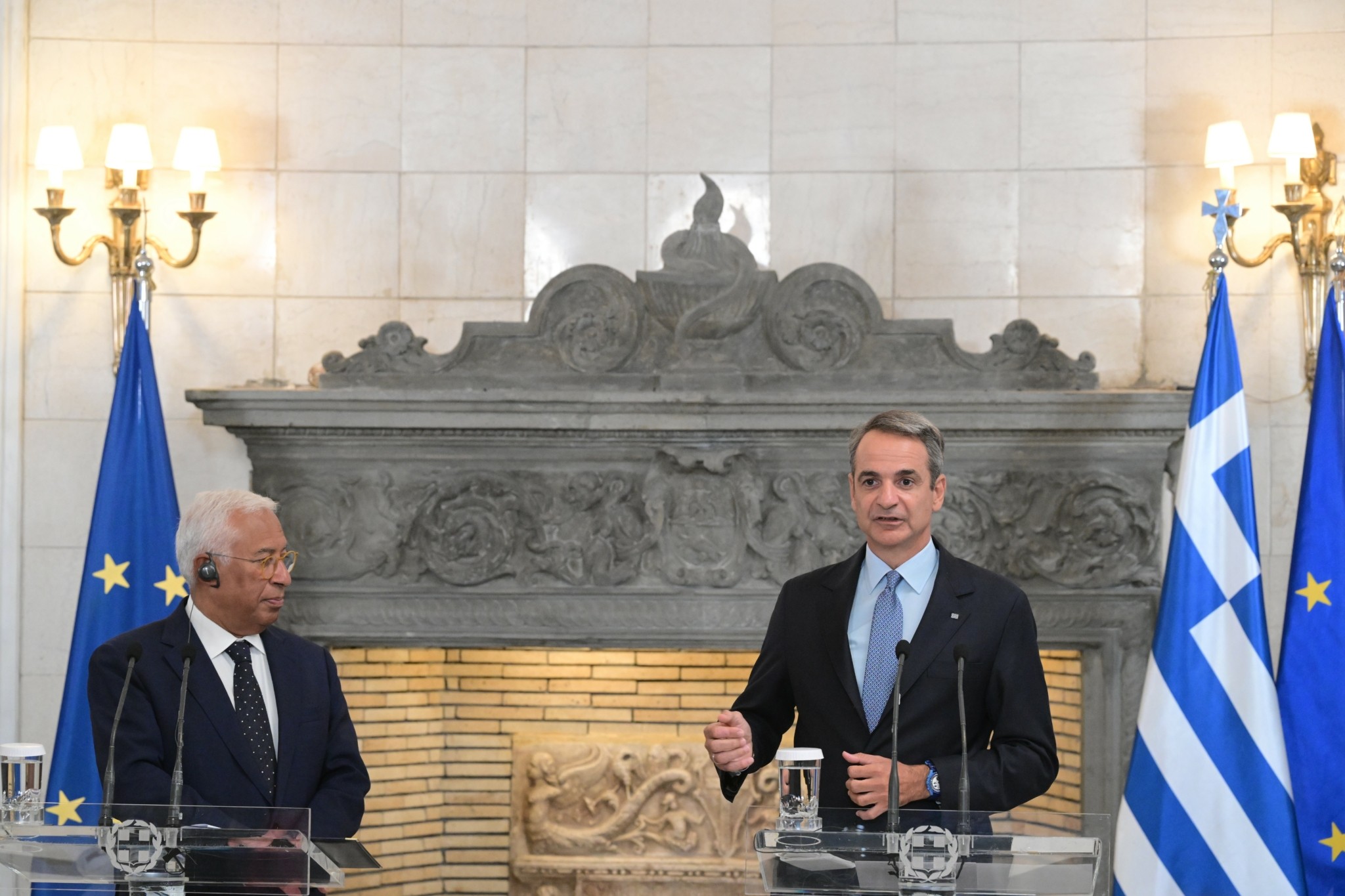 Μητσοτάκης: Δεν μπορούν να μετέχουν στο SAFE χώρες που απειλούν με πόλεμο μέλη της ΕΕ – Κόστα: Εντυπωσιακό ό,τι καταφέρατε στην οικονομία (vid)