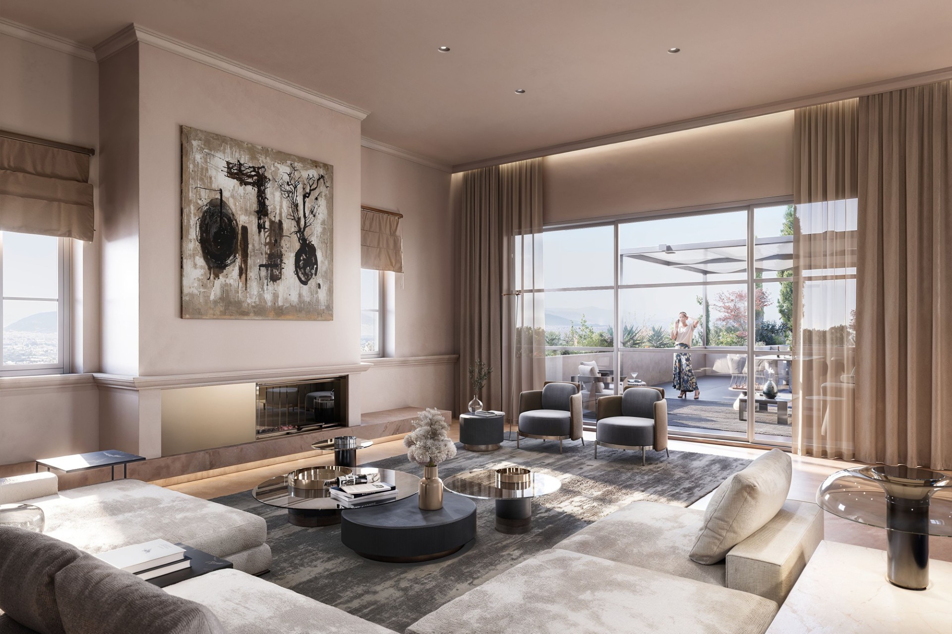 Ετσι θα είναι οι 7 κατοικίες στο αρχοντικό της συζύγου του βασιλιά Αλέξανδρου Α’ στην Κηφισιά