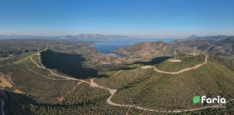 FARIA Renewables: Ενισχύει το χαρτοφυλάκιό της με δύο νέα αιολικά έργα συνολικής ισχύος 30,8 MW