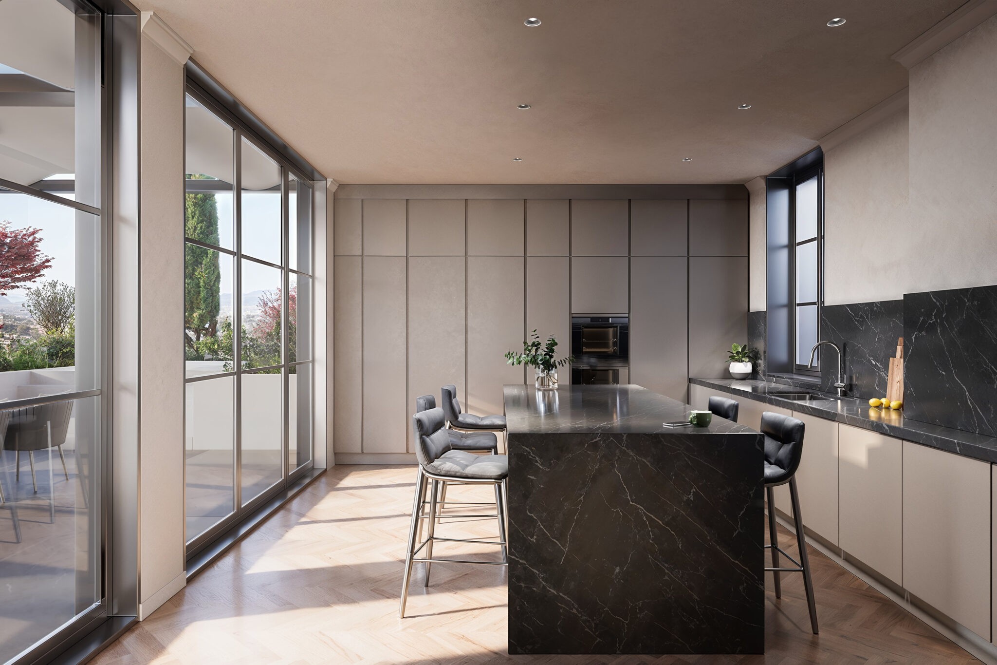 Ετσι θα είναι οι 7 κατοικίες στο αρχοντικό της συζύγου του βασιλιά Αλέξανδρου Α’ στην Κηφισιά