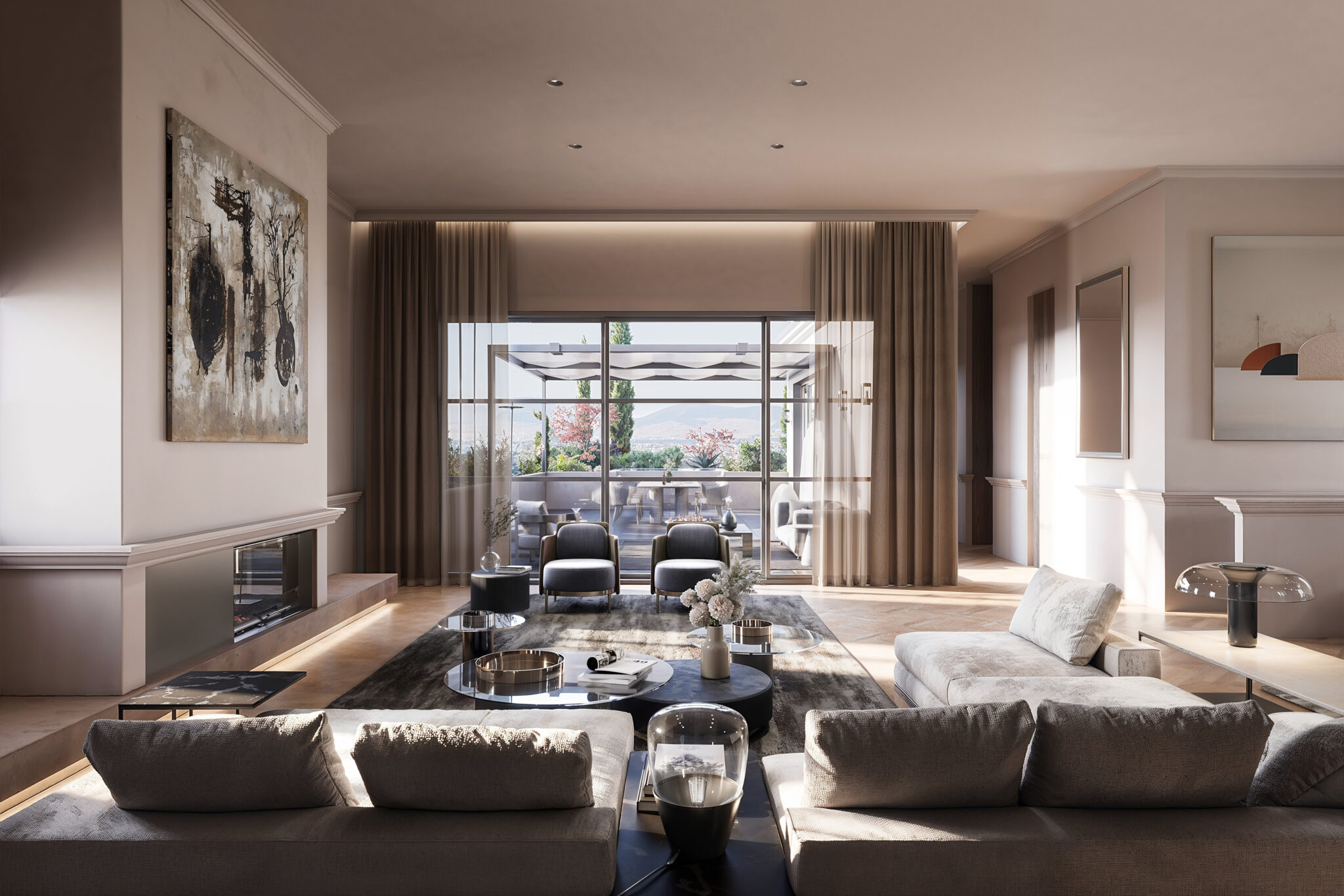 Ετσι θα είναι οι 7 κατοικίες στο αρχοντικό της συζύγου του βασιλιά Αλέξανδρου Α’ στην Κηφισιά