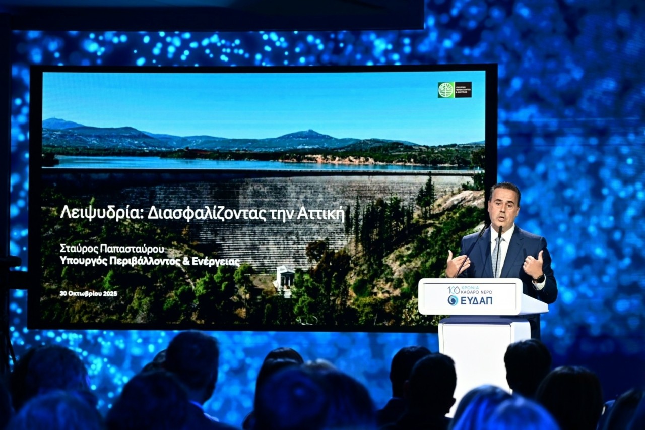 Παπασταύρου: Ακόμα και αν δεν βρέξει η Αττική είναι διασφαλισμένη για τα επόμενα 4 χρόνια (vids)