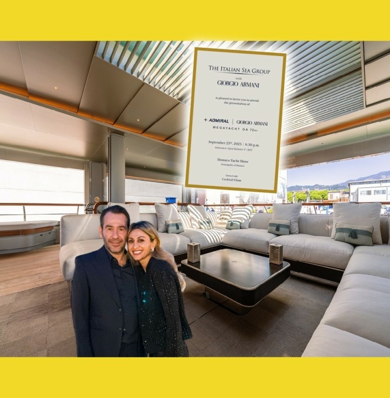 Το yacht Armani, οι new business του Ελληνοκύπριου επιχειρηματία και το cocktail πάρτι στο Μονακό με Ελληνες (pics+vid)