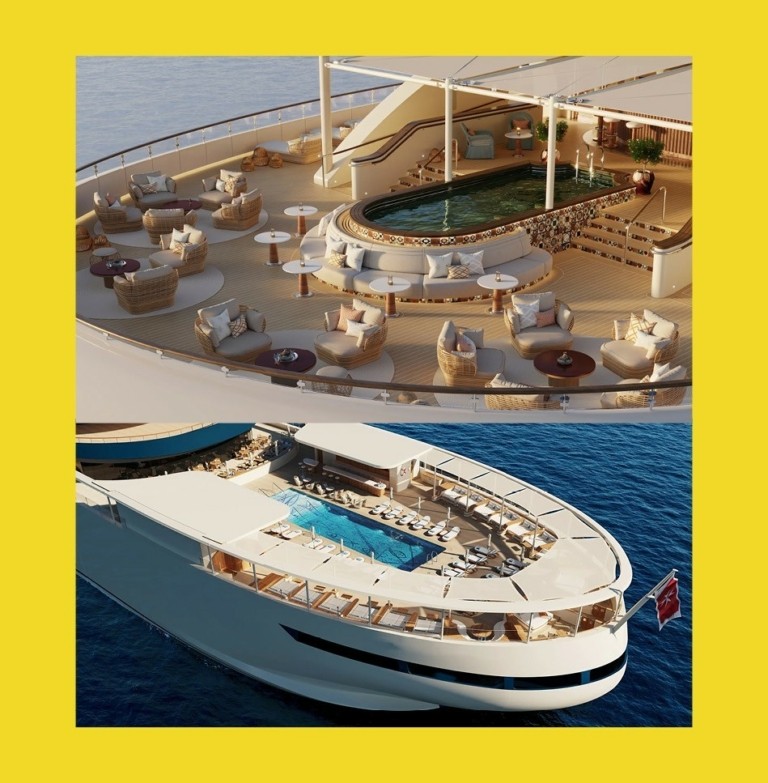 Four Seasons Yacht – To πλωτό ξενοδοχείο έρχεται Μύκονο και Σαντορίνη, $45.000 για μια εβδομάδα (pics+video)