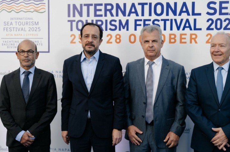 Χριστοδουλίδης: Στόχος η Κύπρος να γίνει κόμβος θαλάσσιου τουρισμού στην Ανατολική Μεσόγειο