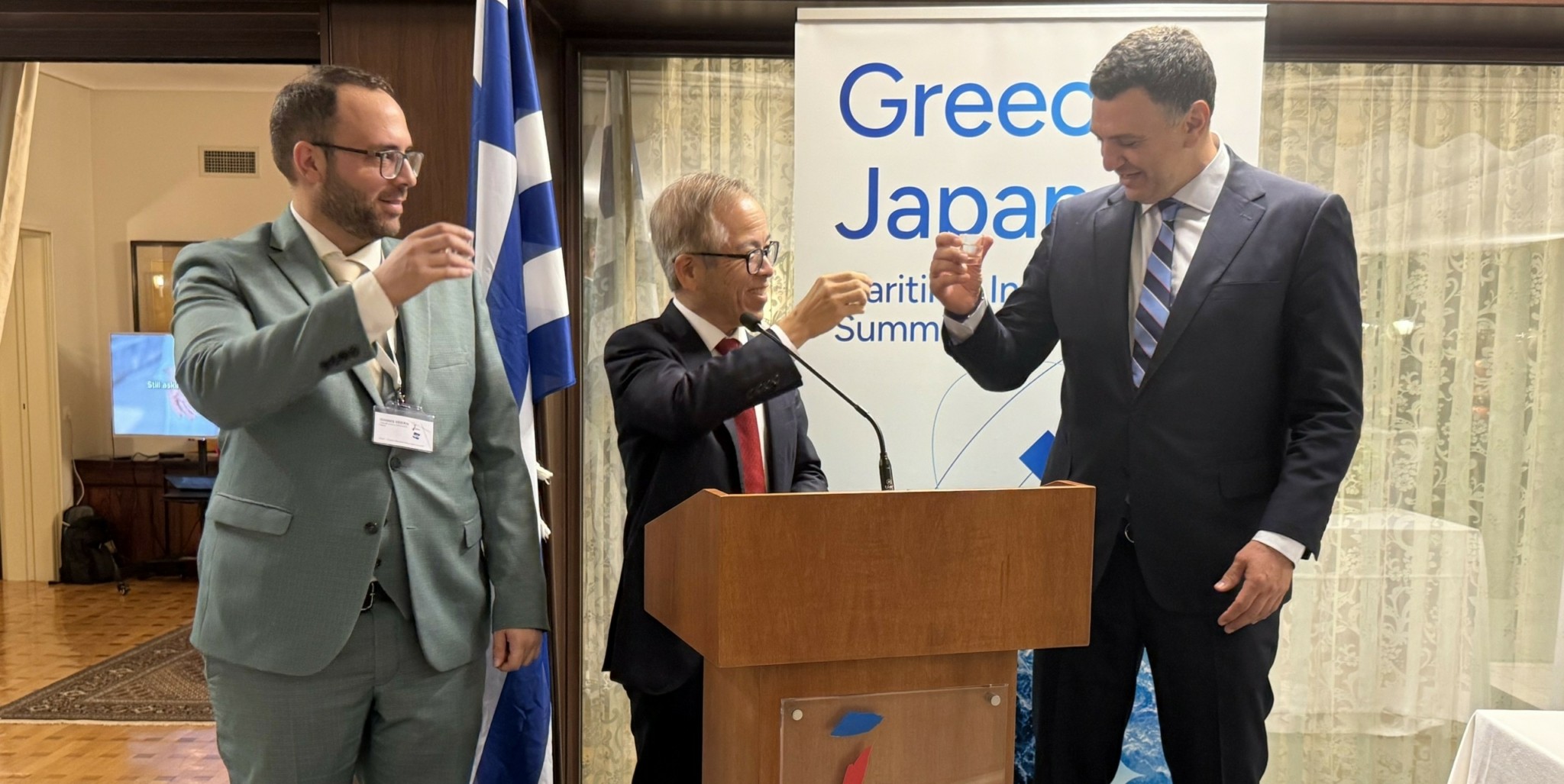 Κικίλιας-Iτό: Ελλάδα και Ιαπωνία ανοίγουν νέους ορίζοντες στη ναυτιλιακή και τεχνολογική συνεργασία (pics)