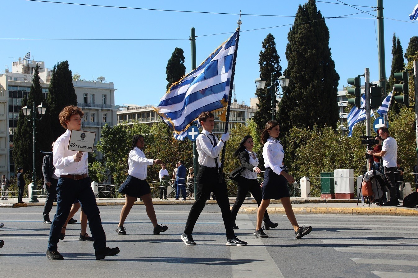 Ολοκληρώθηκε η μαθητική παρέλαση στην Αθήνα (upd)