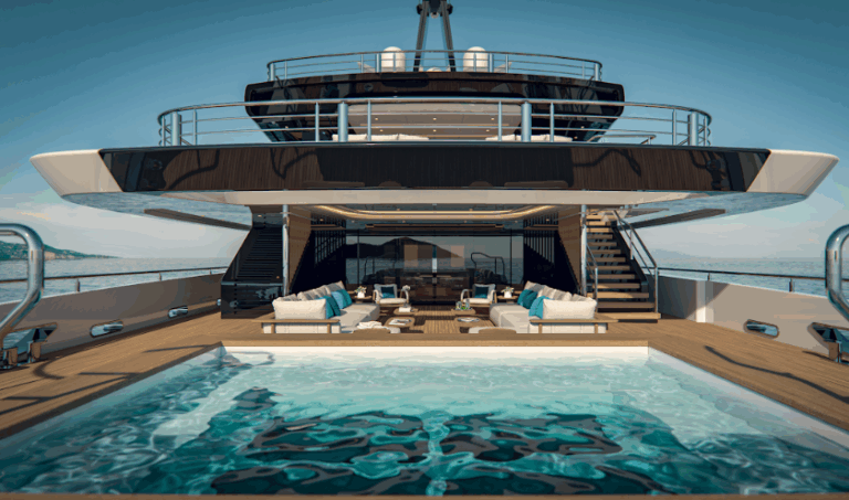 Golden Yachts: Δείτε πώς είναι το νέο υβριδικό υπό κατασκευή 85μετρο σκάφος O’Ceanis (pics)